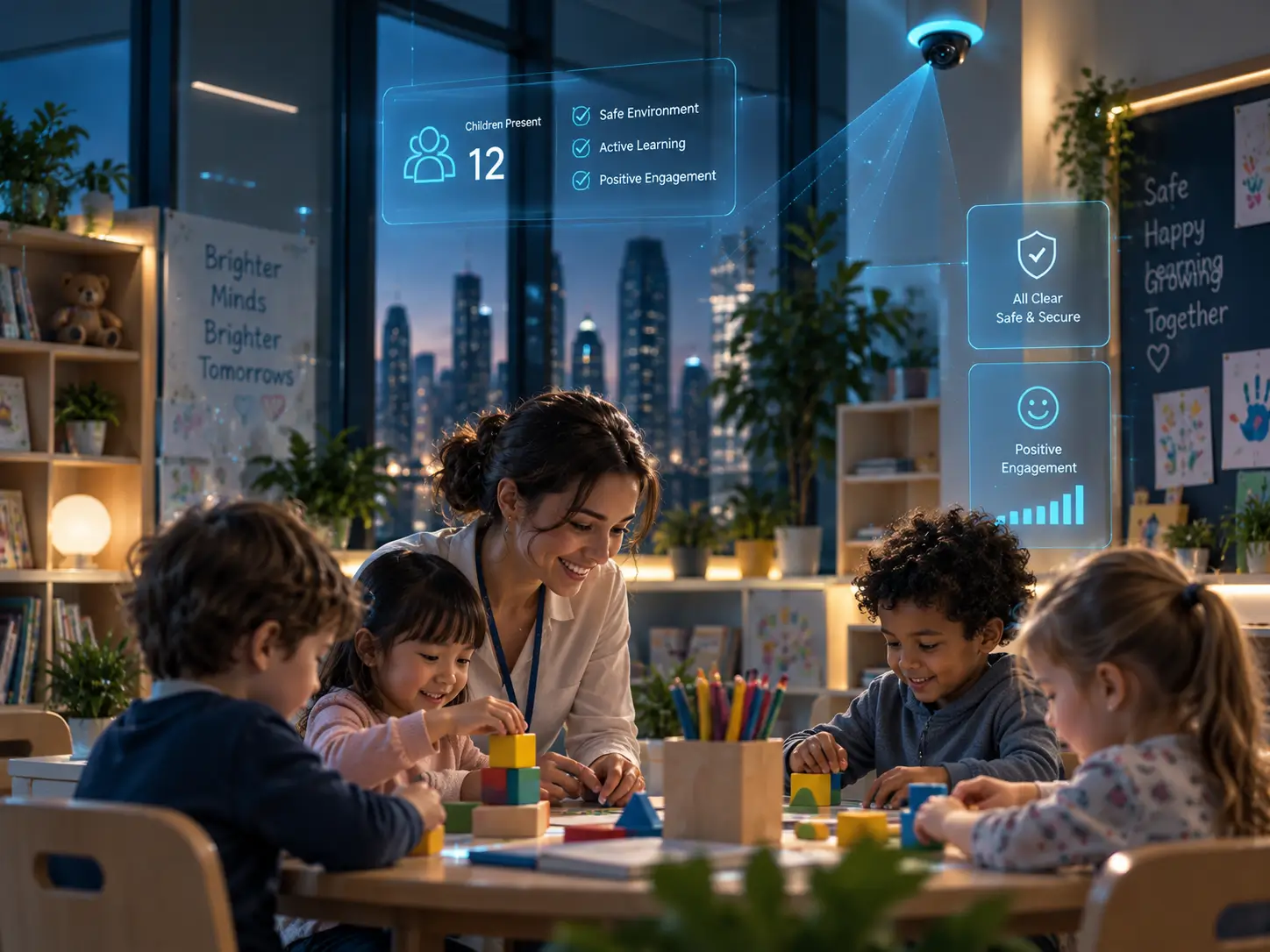 AI monitoring and safety solutions for children
