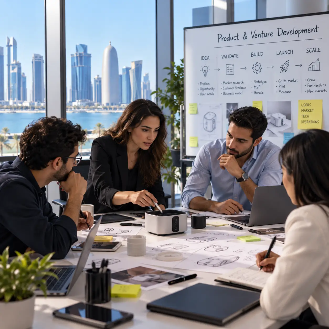 Technology product and venture development team
